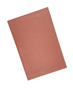 1" Poly Top Cutting Board 2x2 ft - Dark Red