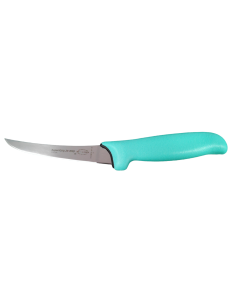 F Dick 5&quot; Curved Boning Knife - Semi Flex - Expert Grip - Green