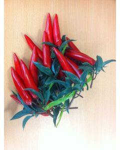 Red Peppers Leaf Display Garland