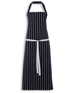 Fabric Butchers Apron - Striped Blue