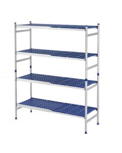 Araven 00950 Coldroom Shelving : 890-1350x480x1670mm 