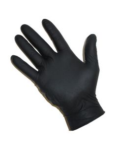 Black Nitrile Powder Free Disposable Gloves