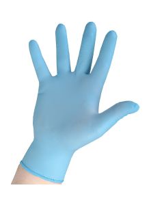 Blue Vinyl Powder Free Disposable Gloves