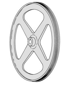 YK - SE 1830 Bottom Pulley