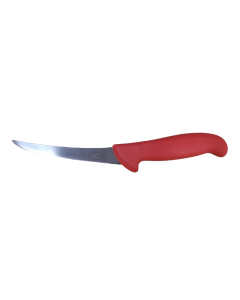 F Dick 6" Semi Flexi Curved Boning Knife - Red