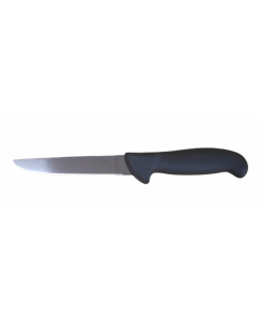 F Dick 6" Straight Boning Knife - Black