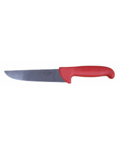 F Dick 7" Butchers Knife - Red