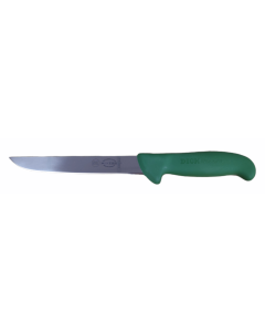 F Dick 7" Straight Boning Knife - Green