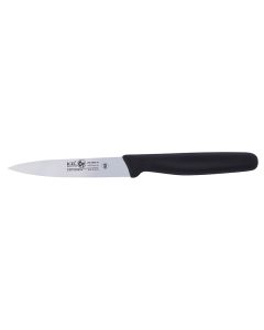 Icel 10cm Paring Knife - Pointed Tip - Black