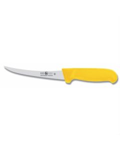 Icel Boning knife 5" Curved Blade (13cm) - Yellow