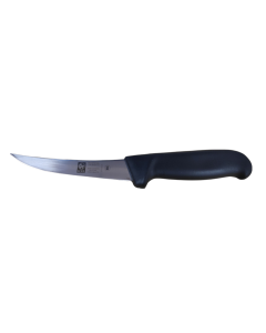 Icel Boning knife 5" Curved Blade (13cm) - Black