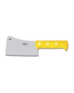 Icel 7" Butchers Cleaver Yellow Handle