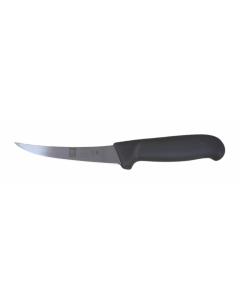 Icel Boning knife 5" Curved Flexi Blade (13cm) Black