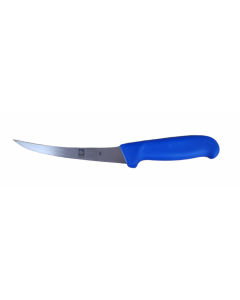 Icel Boning knife 6" Curved Blade Blue