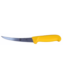 Icel Boning knife 6" Curved Flexi Blade (15cm) Yellow