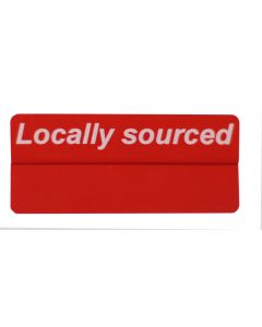 Locally Sourced Promo Tag