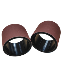 Nirey Carrier wheels with abrasive belts (Pair) - Rough