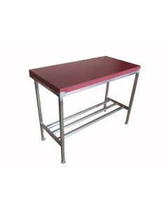 Clearance Special Offer: 1&quot; Polytop Tables - Dark Red