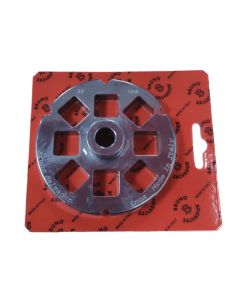 Salvador Size 32 Mincer Plate - 18mm With Hub Square Holes