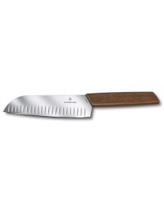 Victorinox Swiss Modern Fluted Santoku Knife - 17cm