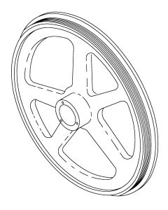 Omega - SM280 Top Pulley with bearings