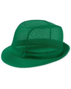 Green Butchers Trilby Hat