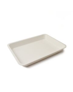 White Piazza Melamine Display Tray 35x25x4cm