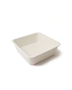 White Piazza Melamine Display Tray 25x25x8cm