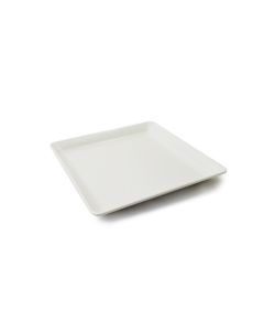 White Elegant Melamine Display Tray 31x31x3.4cm