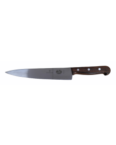 Victorinox Wood Handle Chefs Knife Serrated Edge - 22cm