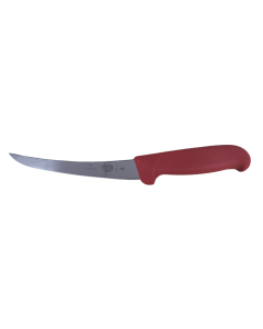 Victorinox Boning knife 6" Narrow Curved (15cm) - Red