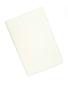 1" Poly Top Cutting Board 5x2 ft - White