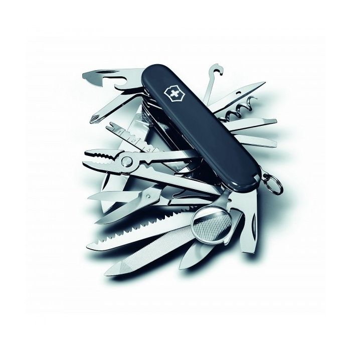 Buy Victorinox Swiss Army Knife SwissChamp Black Low Trade Prices