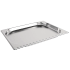 Stainless Steel Tray GN 1/2 - 40mm Deep: 265x325mm