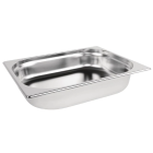 Stainless Steel Tray GN 1/2 - 65mm Deep: 265x325mm