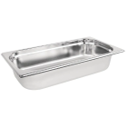 Stainless Steel Tray GN 1/3 - 65mm Deep: 176x325mm