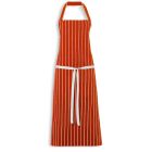 Fabric Butchers Apron - Striped Red