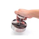 Round Stainless Steel Burger Press - 10cm