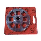 Salvador Size 32 Mincer Plate - 18mm With Hub Square Holes