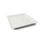 White Elegant Melamine Display Tray 37x37x3.4cm