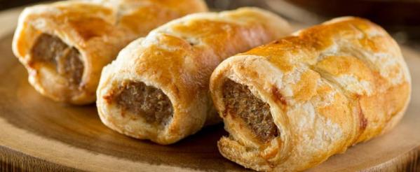 Winter warmers: succulent sausage rolls